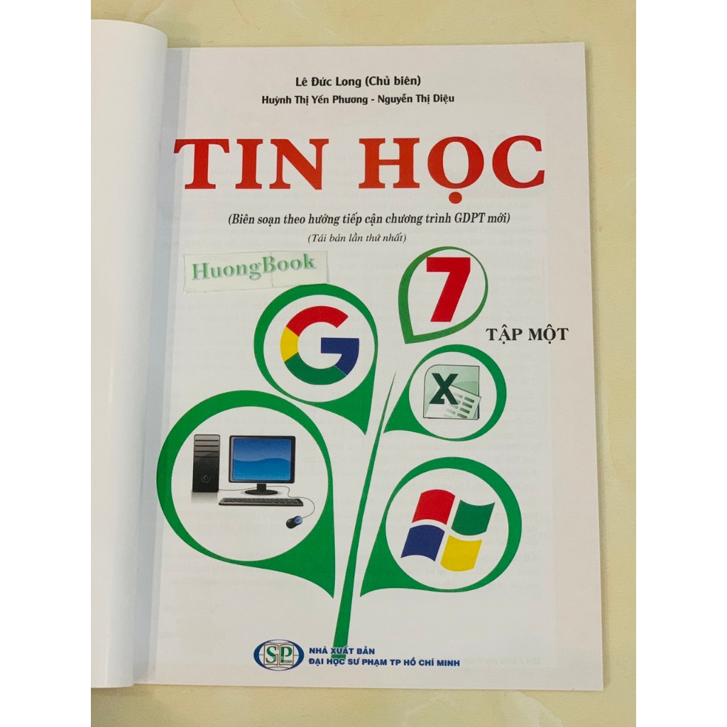 Sách - Combo Tin học Lớp 7 - Tập 1 + 2 (KP)