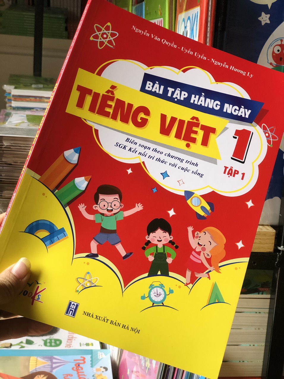 Sách - Combo Bài Tập Hằng Ngày - Toán và Tiếng Việt Lớp 1 - Kết Nối Tri Thức Với Cuộc Sống - Tập 1, 2 (2 cuốn) ,