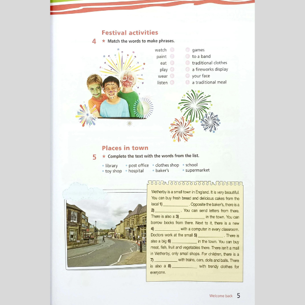Tiếng Anh 8 Right On - Workbook
