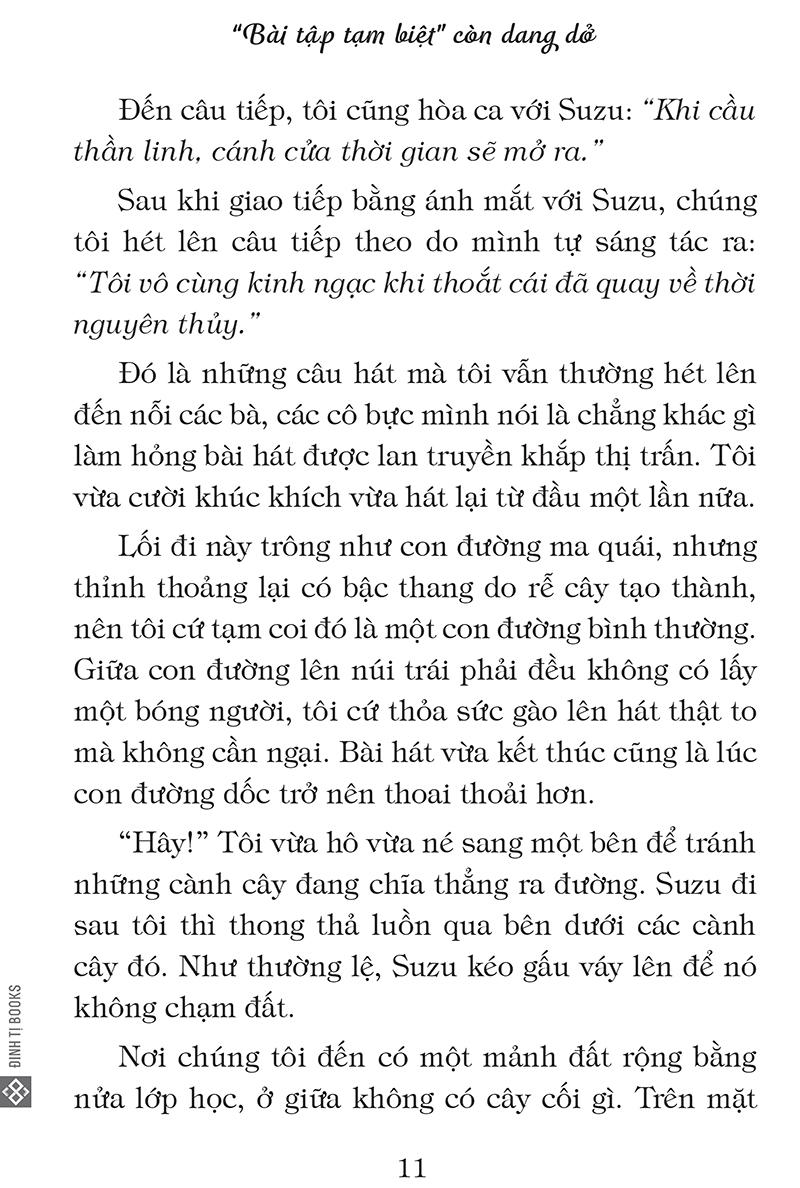 “Bài Tập Tạm Biệt” Còn Dang Dở