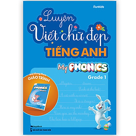 Luyện viết chữ đẹp tiếng Anh My Phonics grade 1