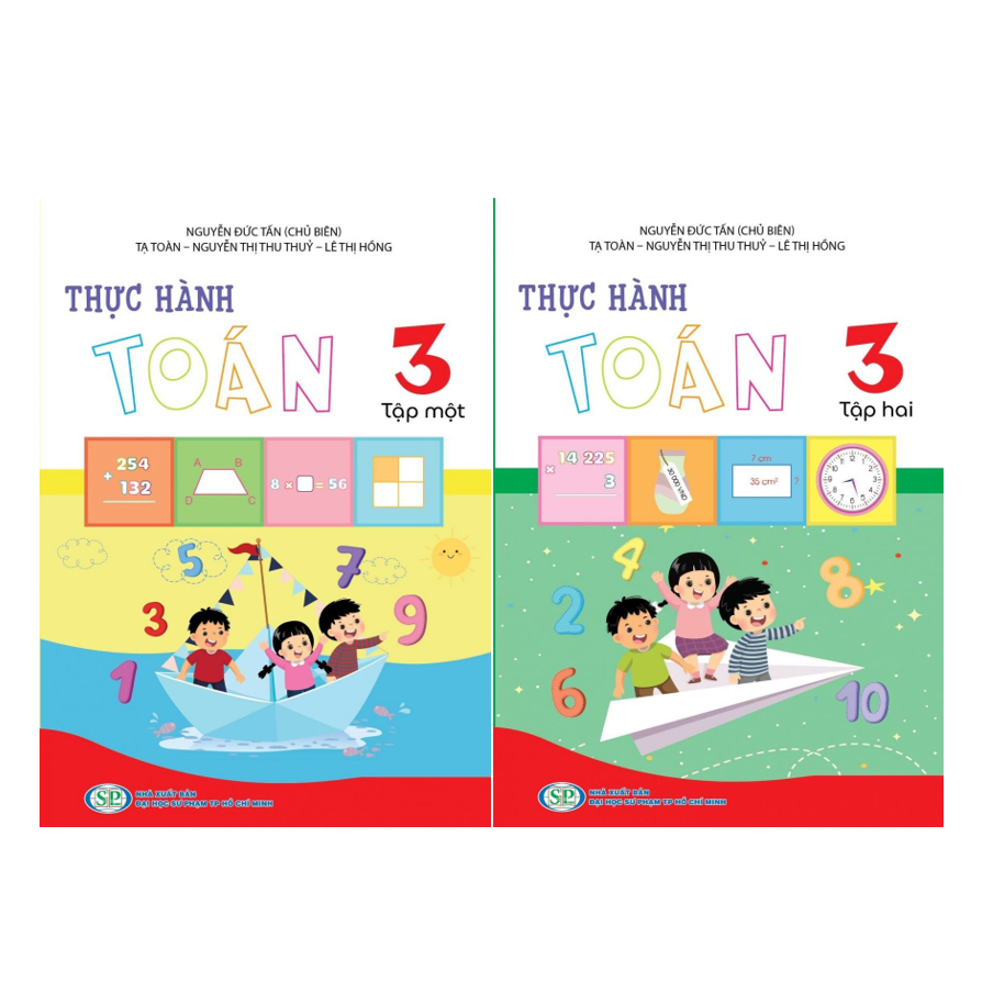 Sách - Combo Thực hành toán lớp 3 - tập 1 + 2 (KP)