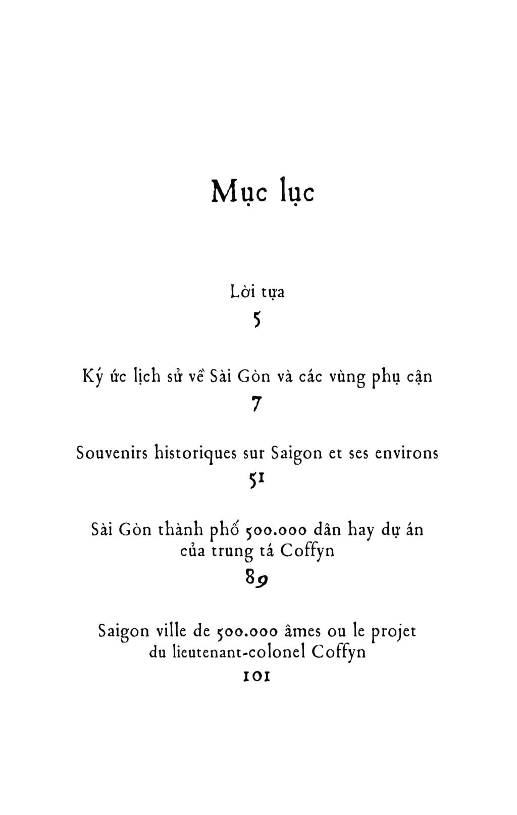 Ký Ức Lịch Sử Về Sài Gòn Và Các Vùng Phụ Cận