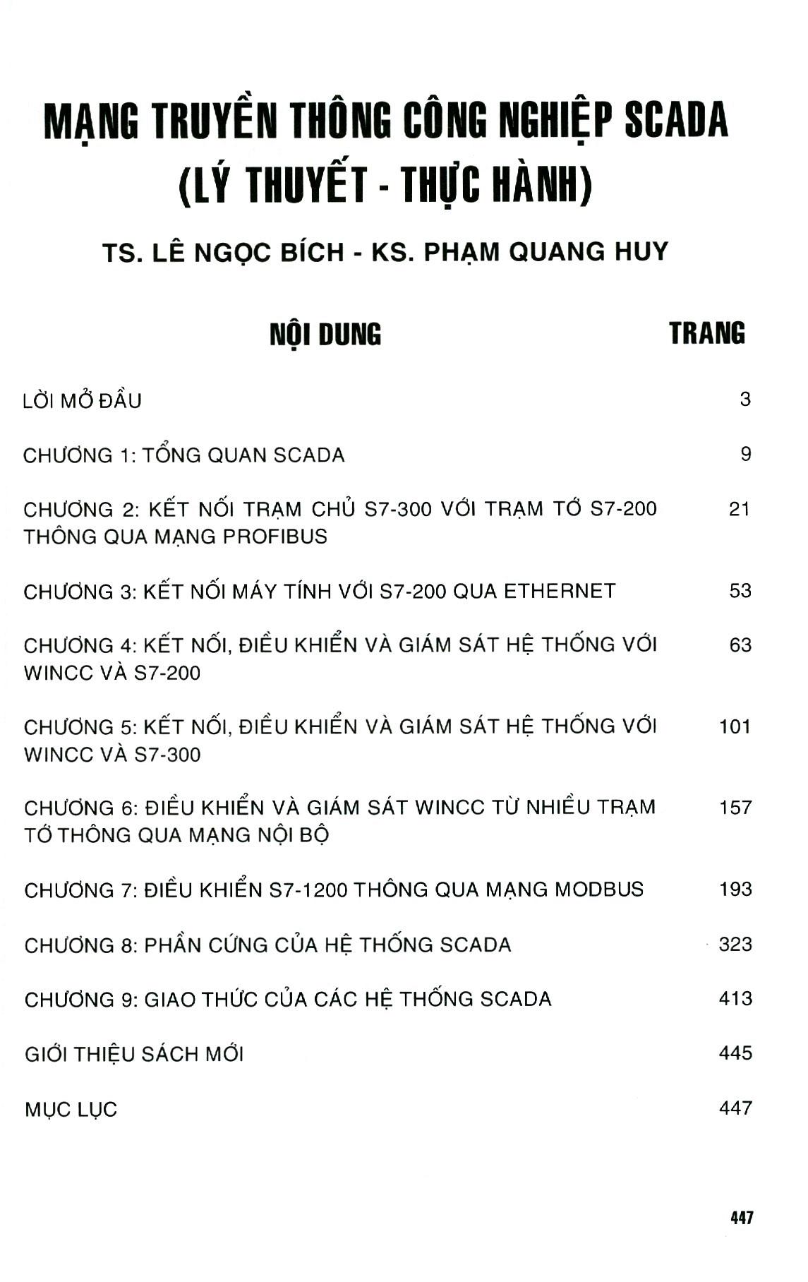 Mạng Truyền Thông Công Nghiệp Scada Lý Thuyết - Thực Hành