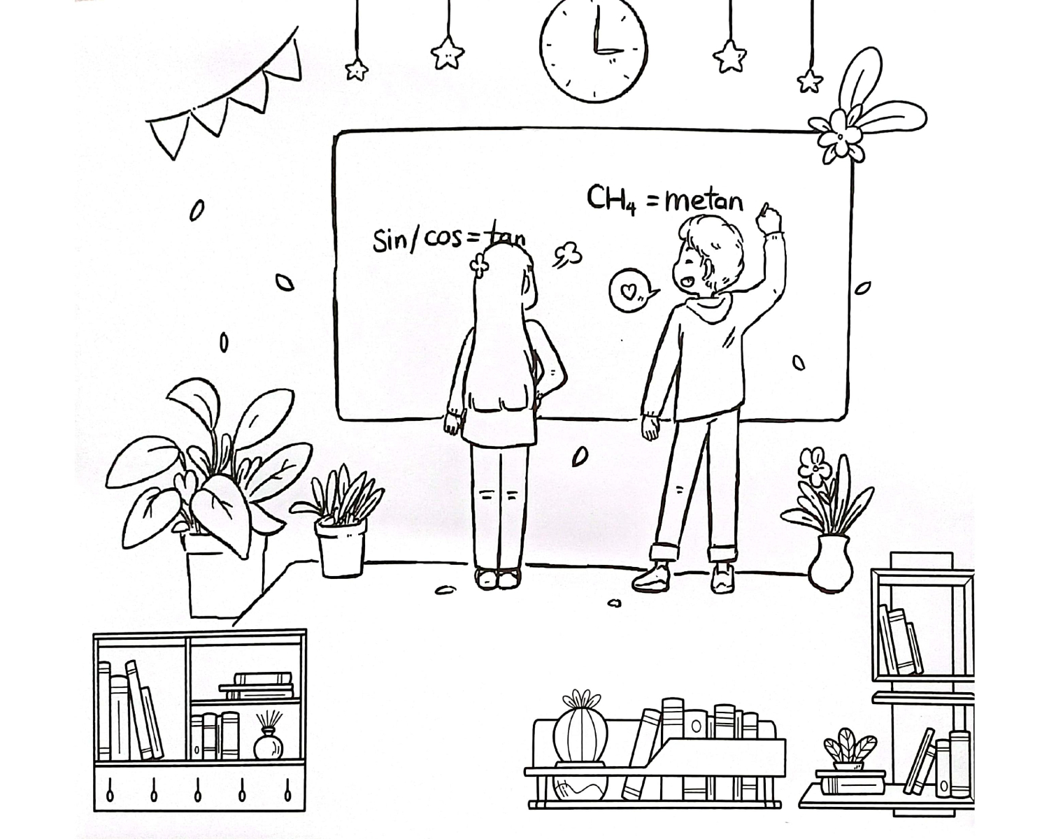 Sách Tô Màu Chữa Lành - Tôi Bị Cảm Hóa Ra Là Do Em - TIME