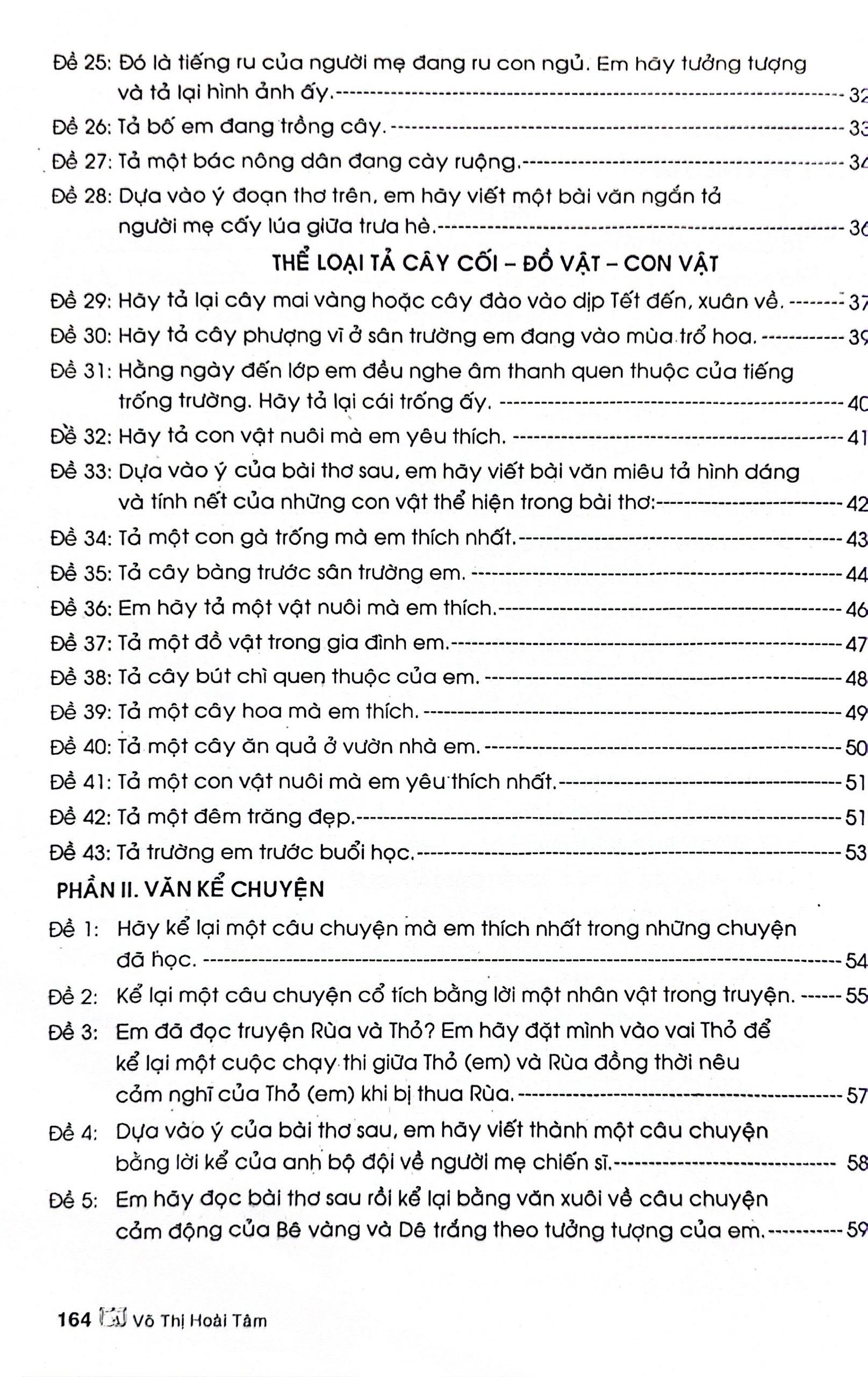 Những Bài Văn Mẫu 5 (Theo Chương Trình GDPT Mới)
