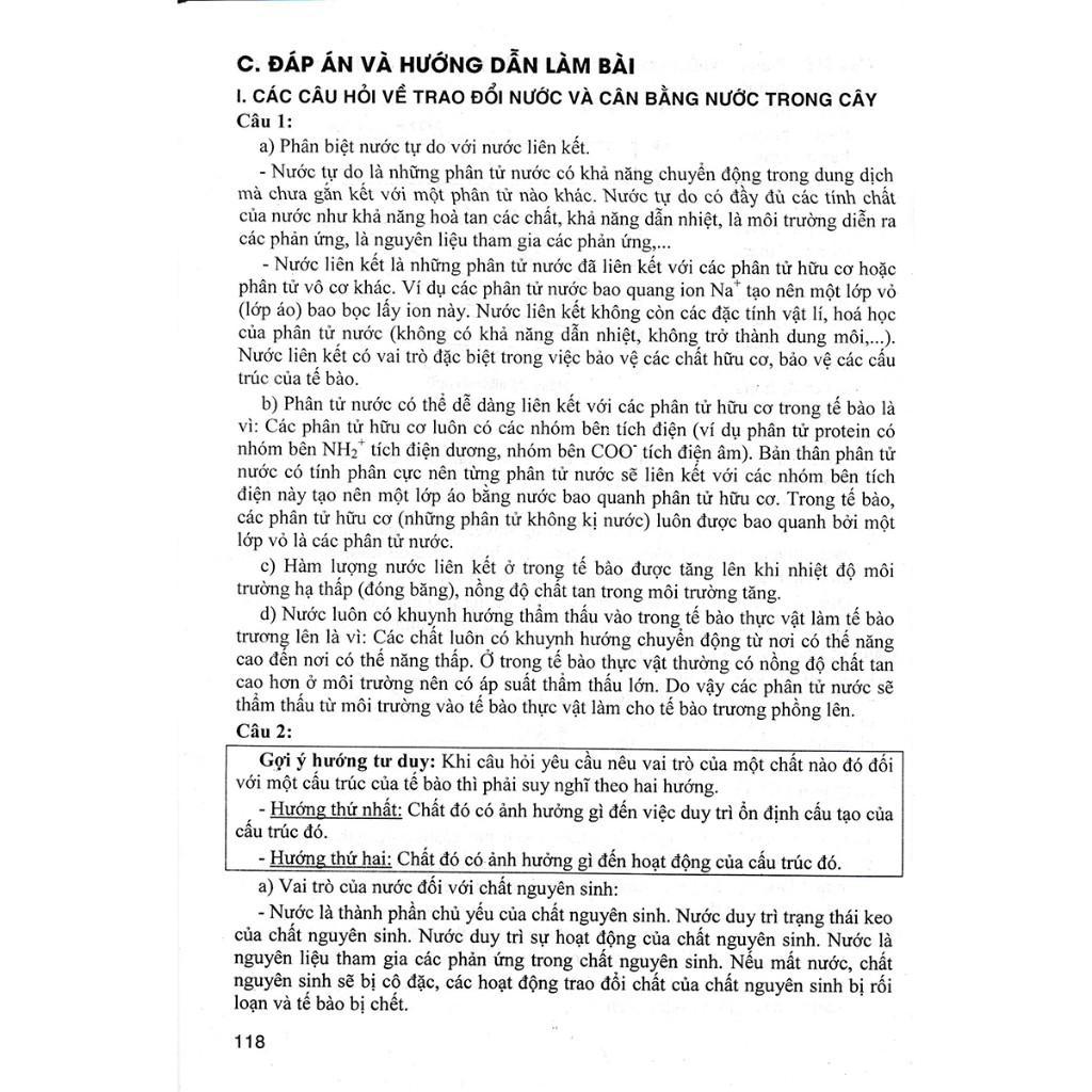 Sách - Bồi Dưỡng Học Sinh Giỏi Sinh Lớp 11 - Dùng Chung Cho Các Bộ SGK Hiện Hành - Hồng Ân