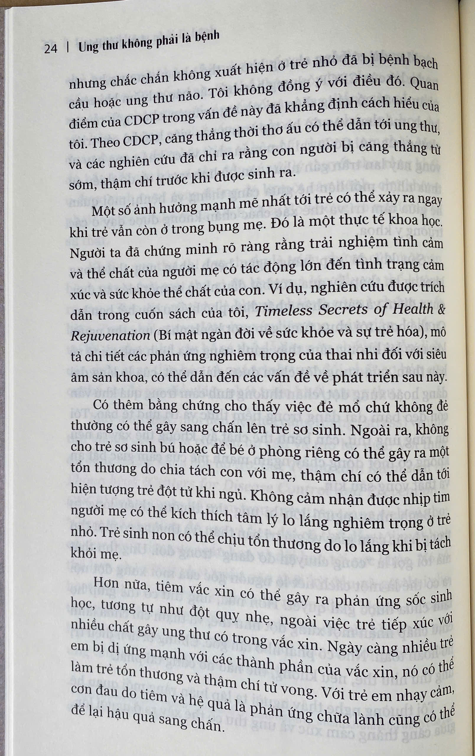 Ung Thư Không Phải Là Bệnh Mà Là Cơ Chế Chữa Lành