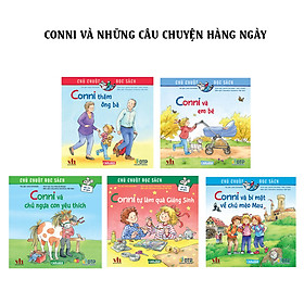 Combo truyện Conni và những câu chuyện hàng ngày combo 1 - chú chuột đọc sách