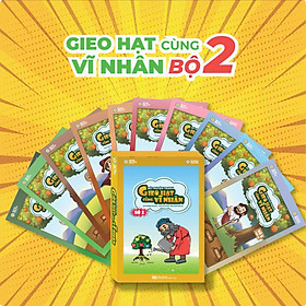 Sách dạy con - Truyện tranh gieo hạt cùng vĩ nhân bộ 2 (10 tập) - Bkeshop