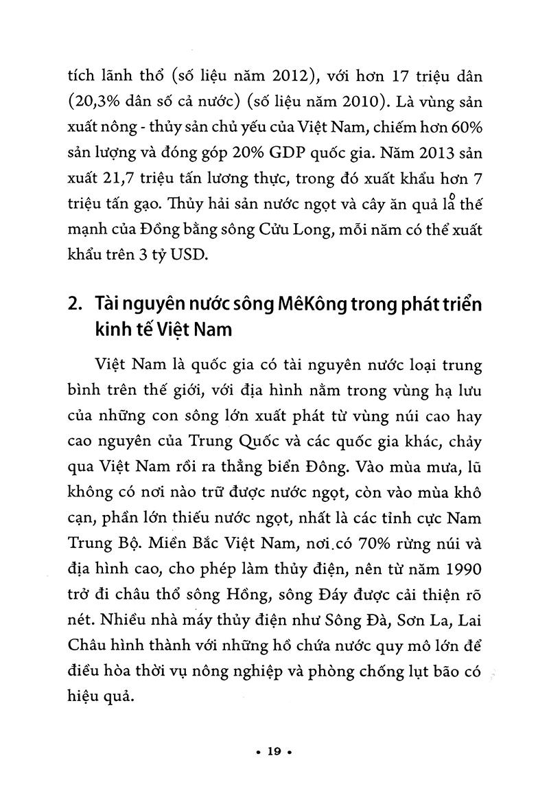 Sông Mê Kông Hay Sông Cửu Long Với Biến Đổi Khí Hậu Toàn Cầu