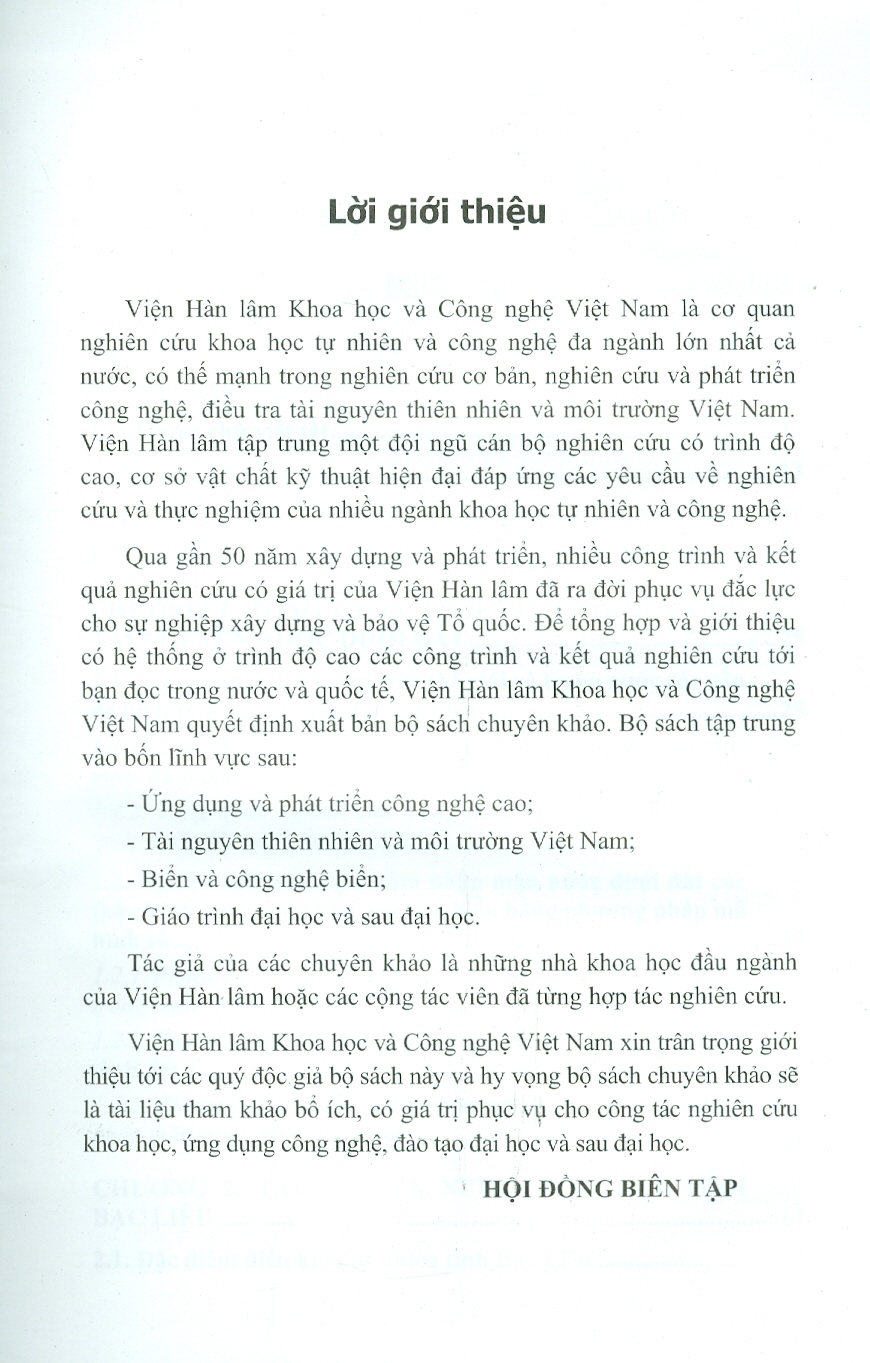 Vùng Bãi Ngập Triều Ven Biển Bắc Bộ - Tiếp Cận Từ Viễn Thám Và Gis (Bộ Sách Chuyên Khảo Biển Và Công Nghệ Biển) (Bìa Cứng)