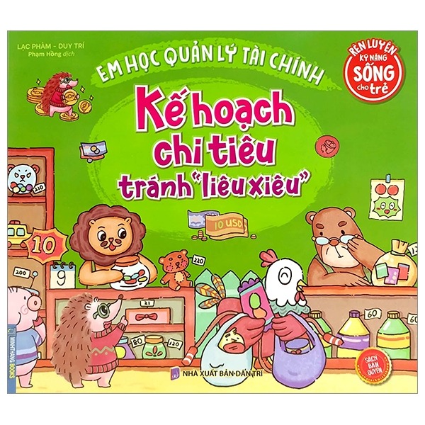 Combo Rèn Luyện Kỹ Năng Sống Cho Trẻ - Em Học Quản Lý Tài Chính. Trọn bộ 6 cuốn.