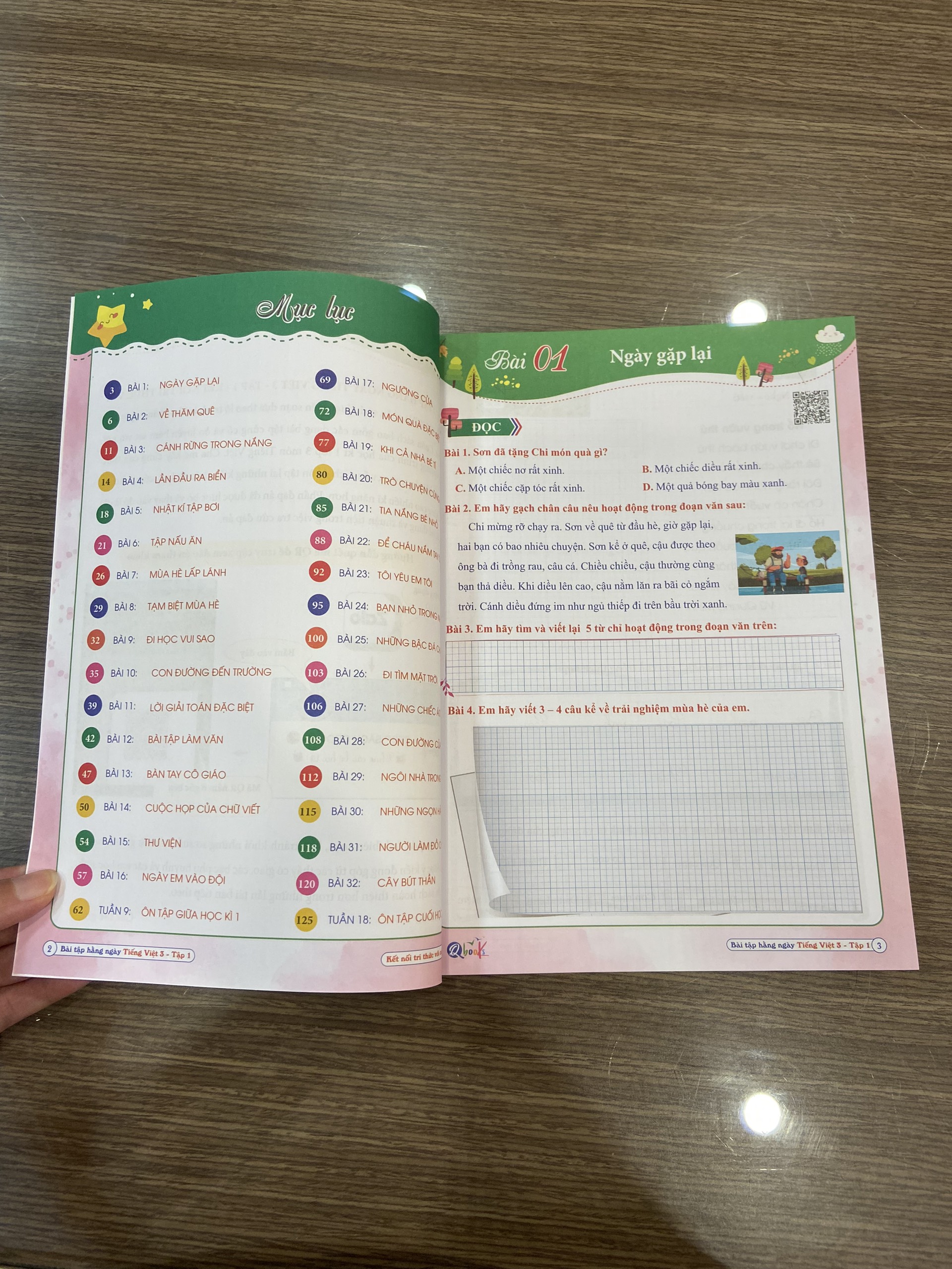 Sách - Bài tập hằng ngày tiếng việt lớp 3 tập 1 (Kết nối tri thức với cuộc sống)
