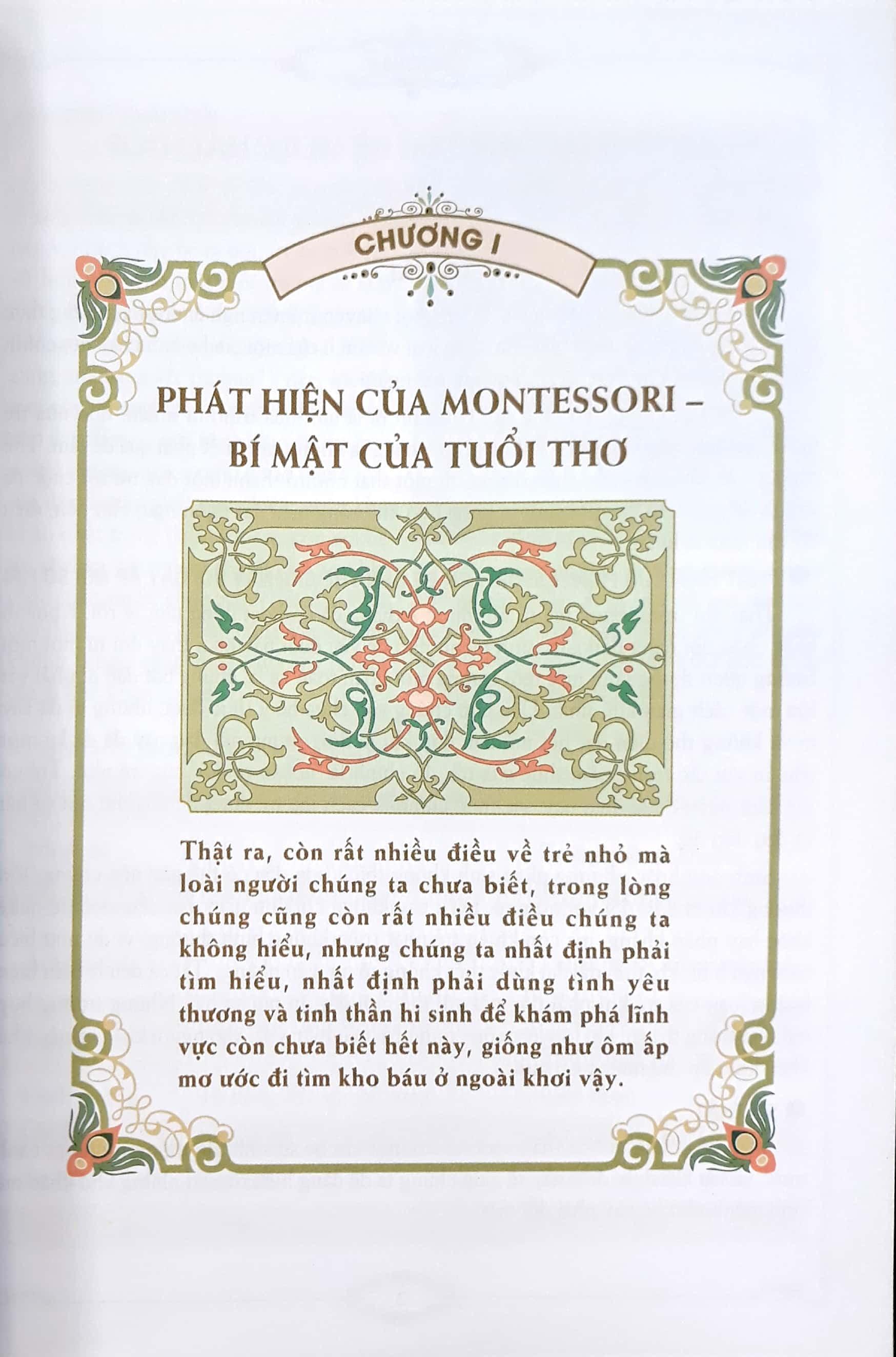 Phương Pháp Montessori - Cẩm Nang Nuôi Dạy Con