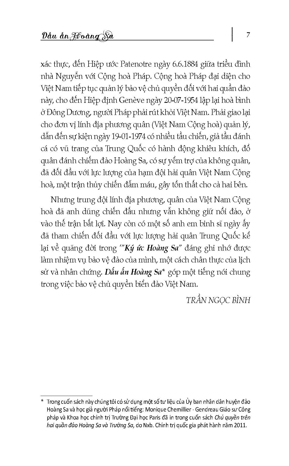 Dấu Ấn Hoàng Sa