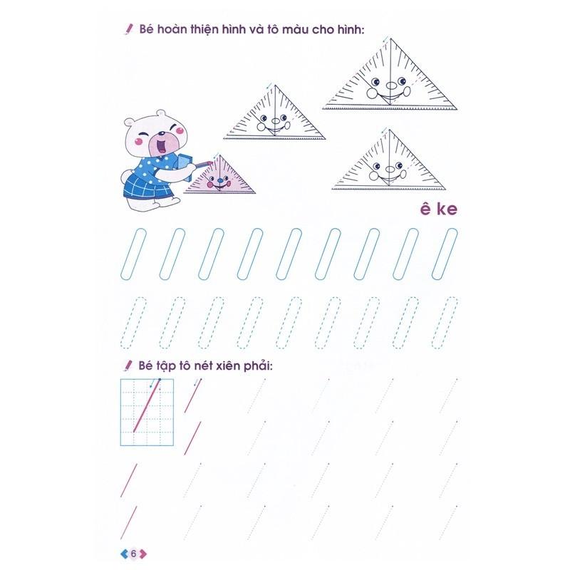 Nhận Biết Và Làm Quen Với Nét Cơ Bản (Dành Cho Trẻ 4 - 5 Tuổi) - Bản Quyền