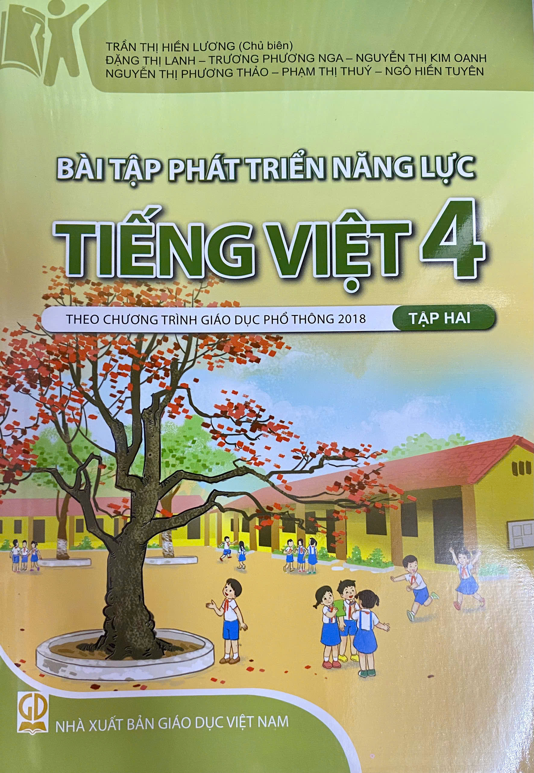 Bài tập phát triển năng lực Tiếng việt lớp 4 tập 1+2 (HEID)