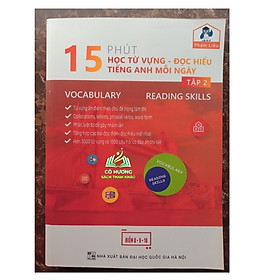 Sách - 15 phút học từ vựng - Đọc hiểu tiếng Anh mỗi ngày - Tập 2