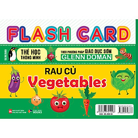 Sách - Flash Card : Thẻ học thông minh : Theo phương pháp giáo dục sớm : Glenn Doman ( Đại Mai ) - lẻ tùy chọn