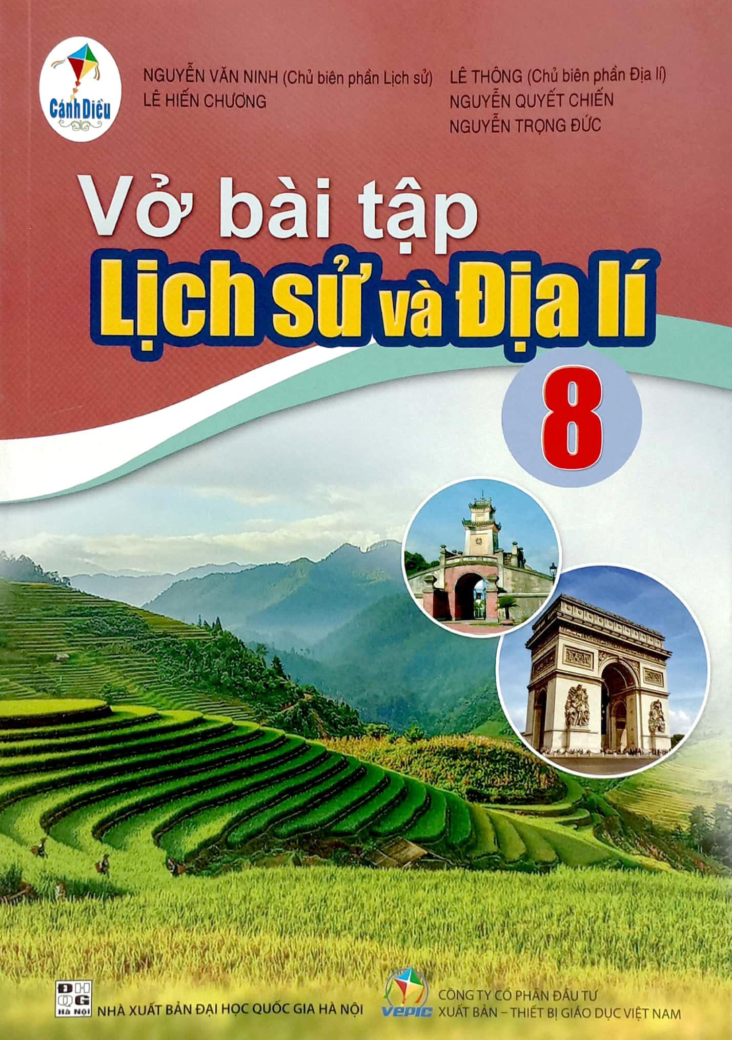 Vở Bài Tập Lịch Sử Và Địa Lí 8 (Cánh Diều) (2023)