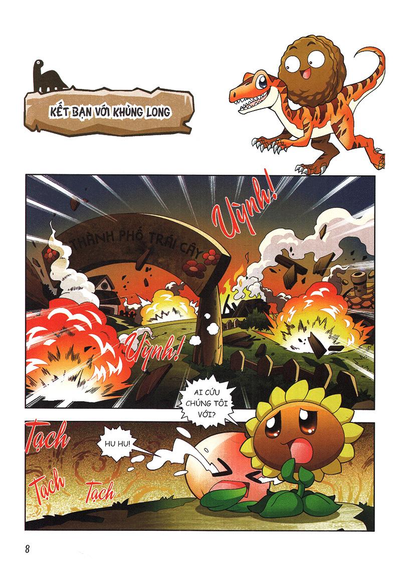 Trái Cây Đại Chiến Zombie - Thế Giới Khủng Long - Tập 1: Chiến Binh Mạo Hiểm (Tái Bản)