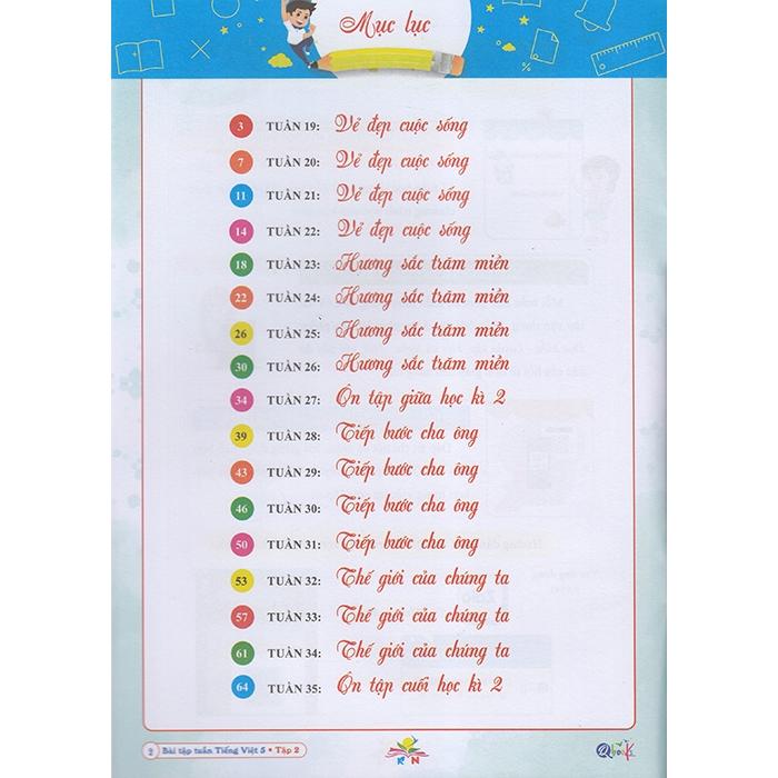 Sách - Bài tập Tuần Tiếng Việt 5 tập 2 (Kết nối)