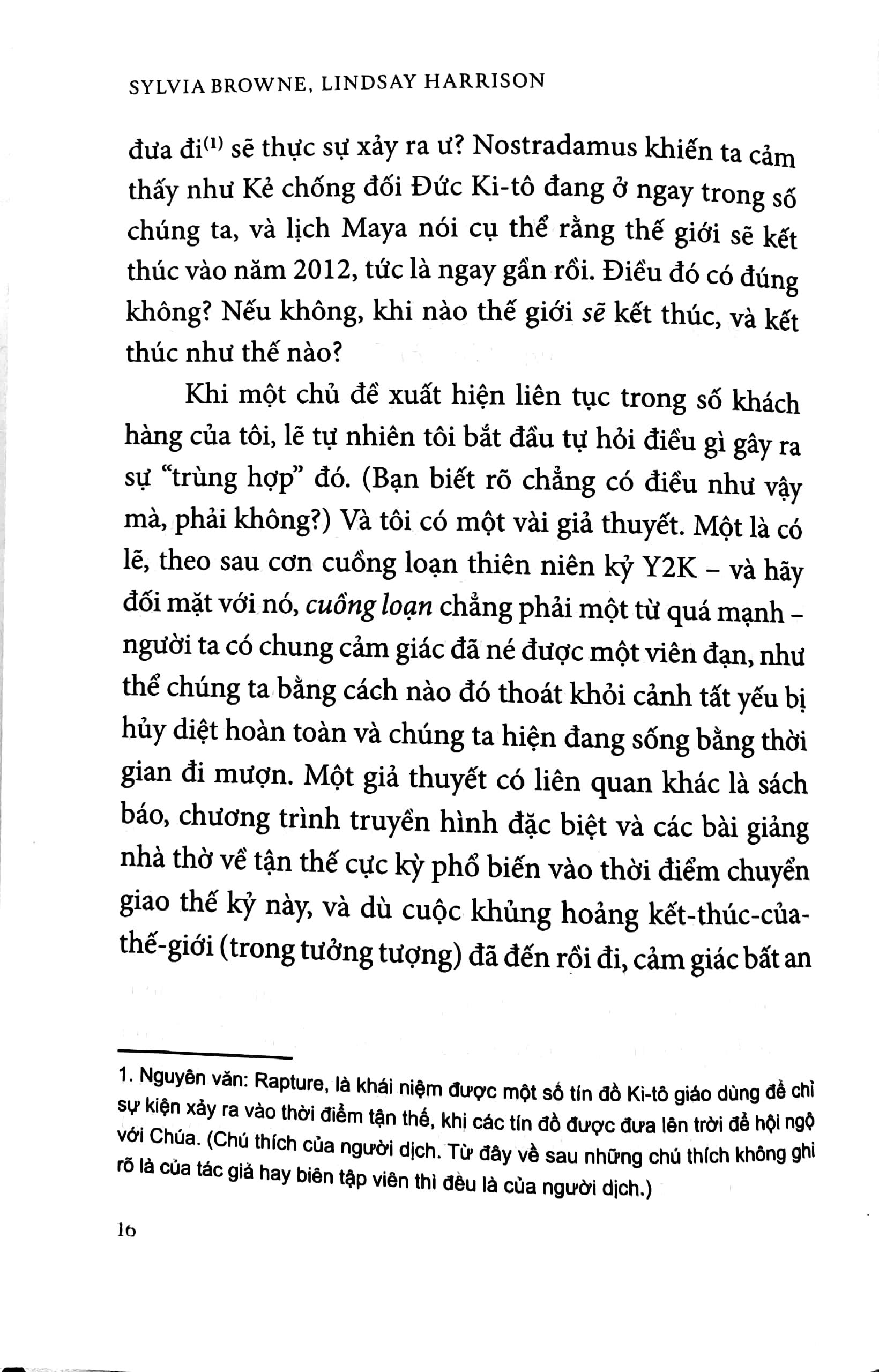 Ngày Tận Thế - Lời Tiên Tri Về Tương Lai Và Thế Giới