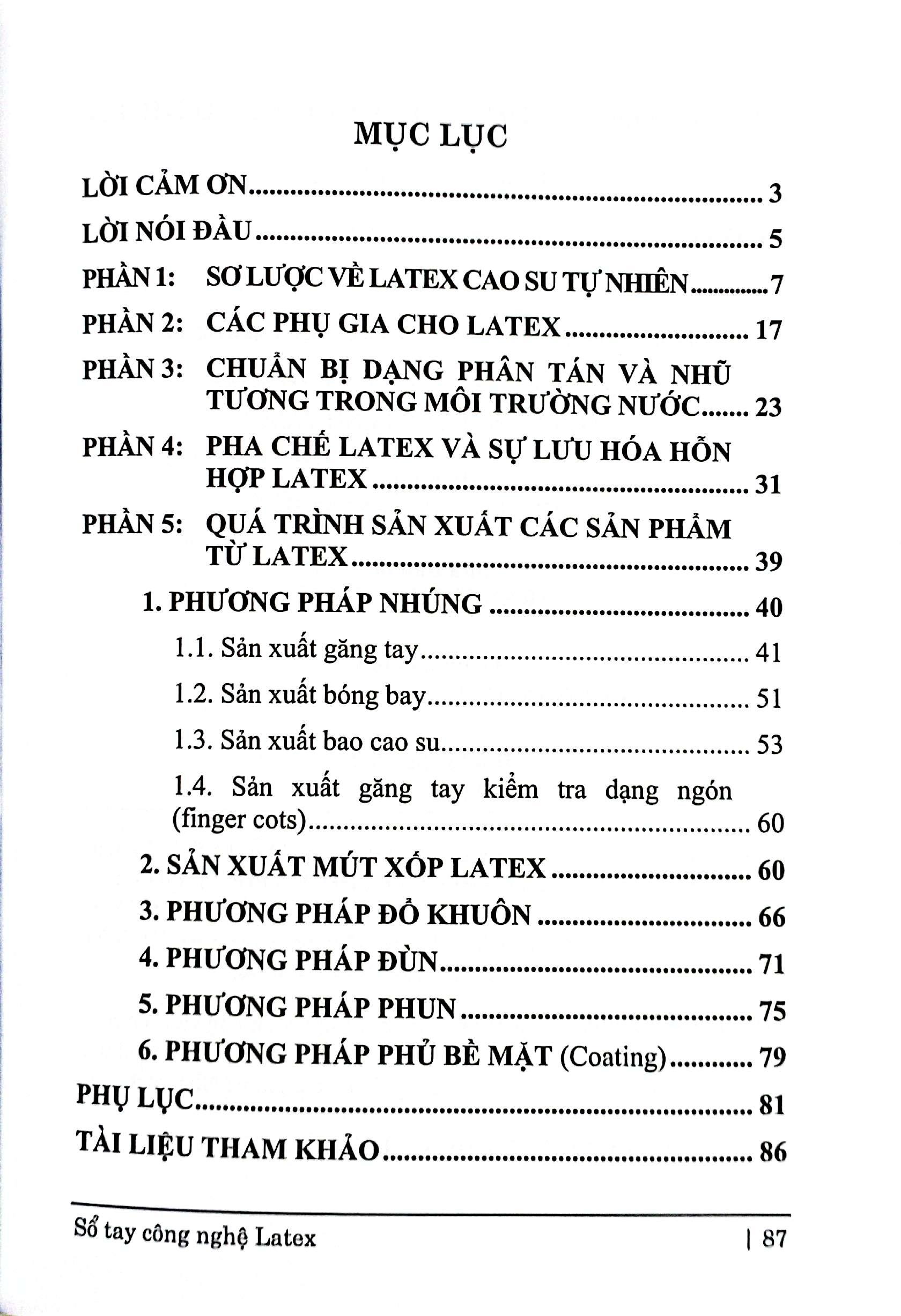 Sách - Sổ Tay Công Nghệ - Latex - Cao Su Tự Nhiên