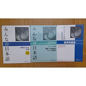 Minna No Nihongo Sơ Cấp 2- Bản mới in màu (SGK + Bản dịch+ bài tập)
