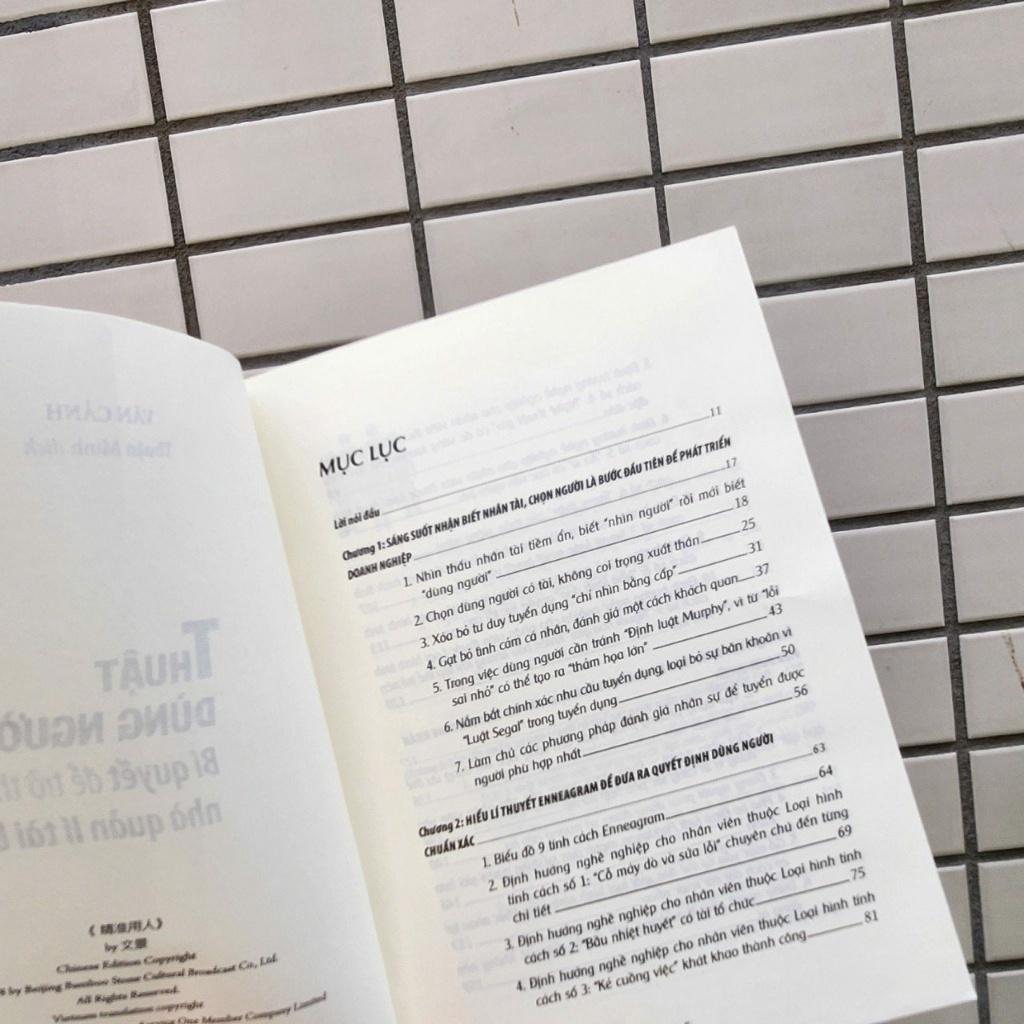 Thuật Dùng Người - Bí Quyết Để Trở Thành Nhà Quản Lí Tài Ba - Bản Quyền