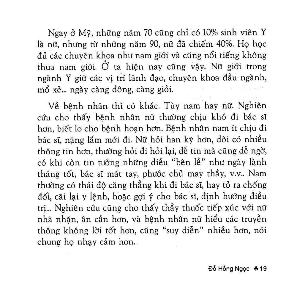 Thầy Thuốc Và Bệnh Nhân (Tái Bản 2019)