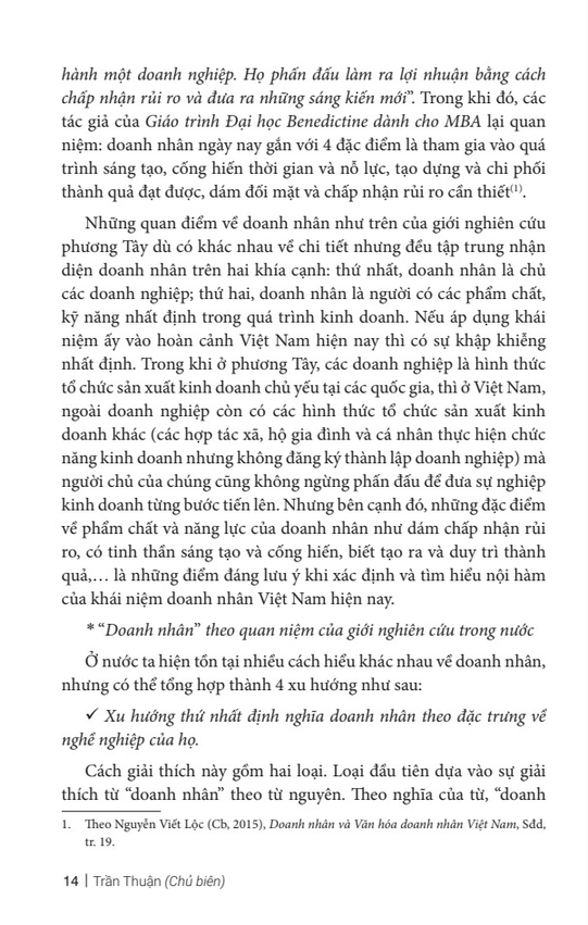 Doanh Nhân Việt Nam Trong Lịch Sử
