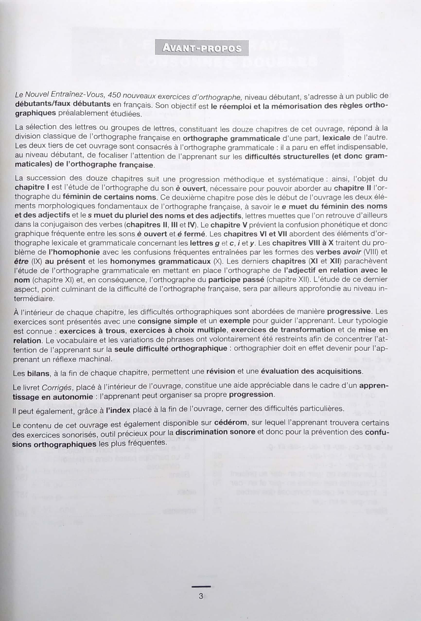 450 Nouveaux Exercices: Conjugaison Intermédiaire