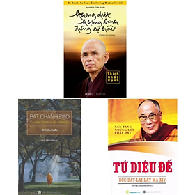 Bát Chánh Đạo, Tứ Diệu Đế, Không Diệt Không Sinh Đừng Sợ Hãi (3 quyển)