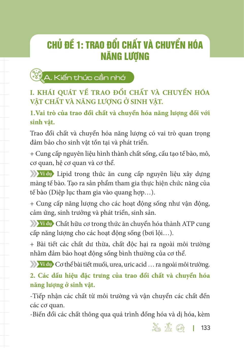 Sách - Sổ Tay Sinh Học Cấp 3 - All In One (Theo Chương Trình Giáo Dục Phổ Thông Mới)