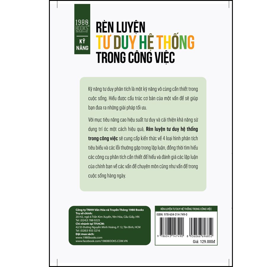 Rèn Luyện Tư Duy Hệ Thống Trong Công Việc