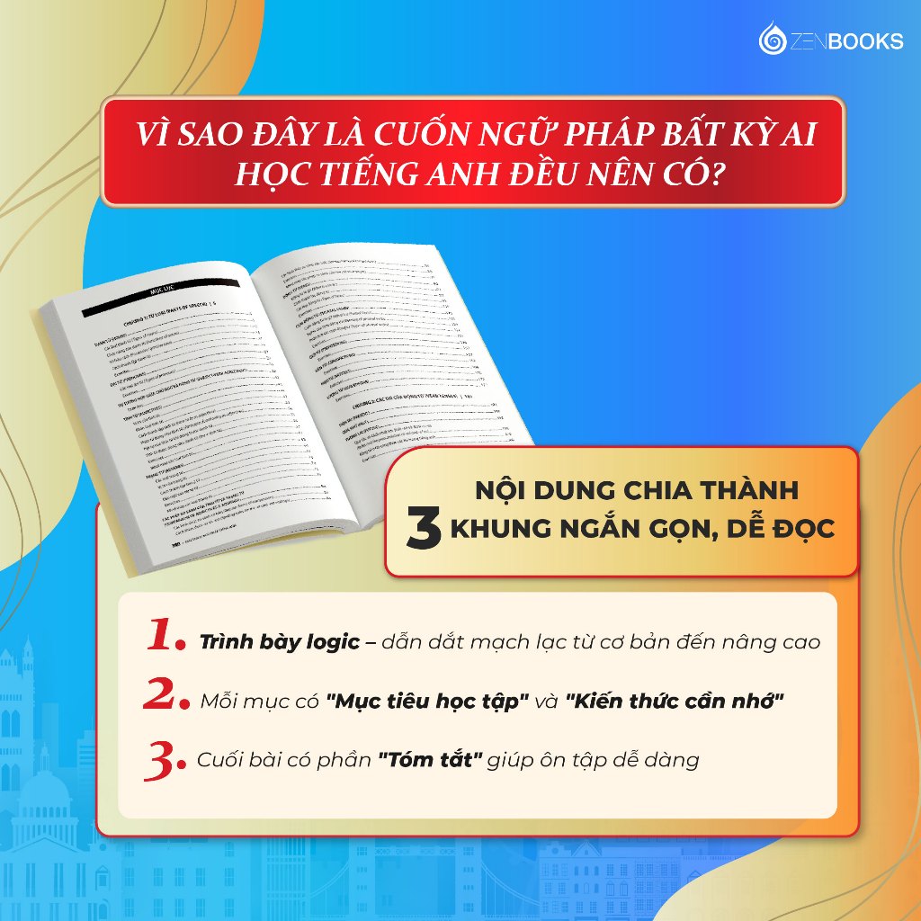 Sách - Giải thích ngữ pháp tiếng anh và lộ trình học tiếng anh (dành cho người mới bắt đầu đến chuẩn ngữ pháp)