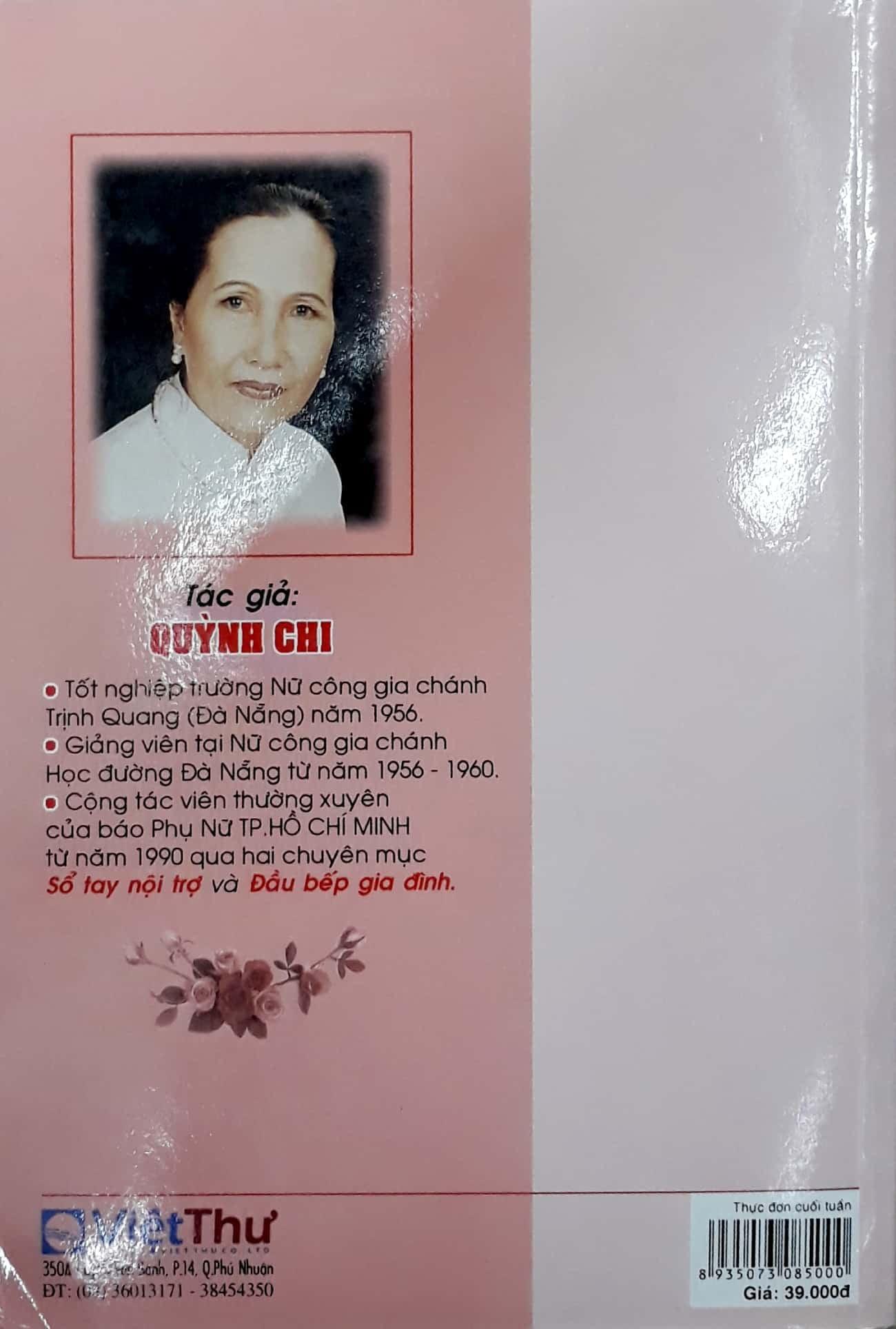 Thực Đơn Cuối Tuần