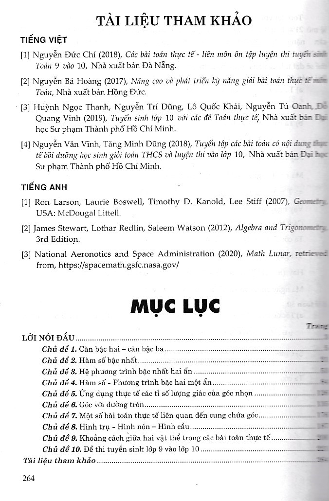 Chuyên đề bồi dưỡng Toán thực tế lớp 9 (Dùng chung cho các bộ SGK)
