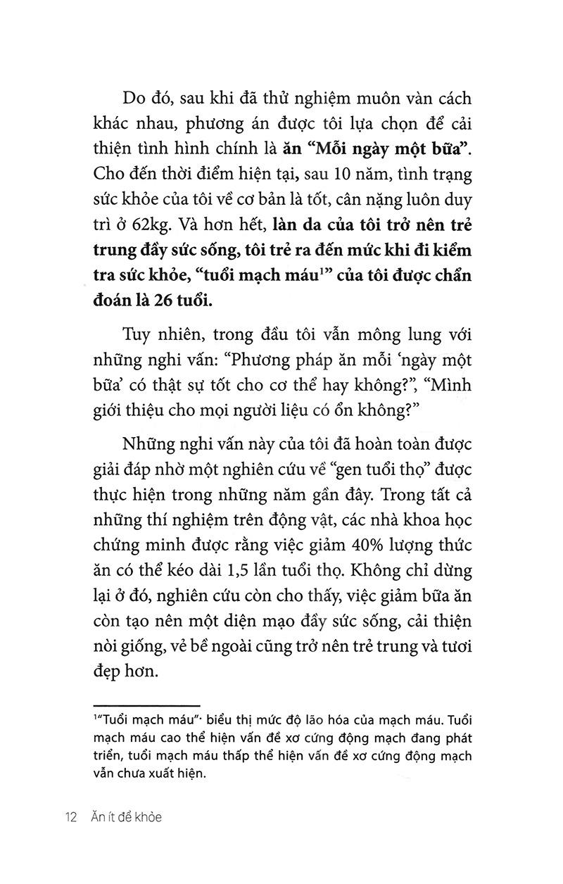 Sách - Ăn Ít Để Khỏe - 1 Bữa Là Đủ Sao Phải Cần 3 (Tái Bản 2024)