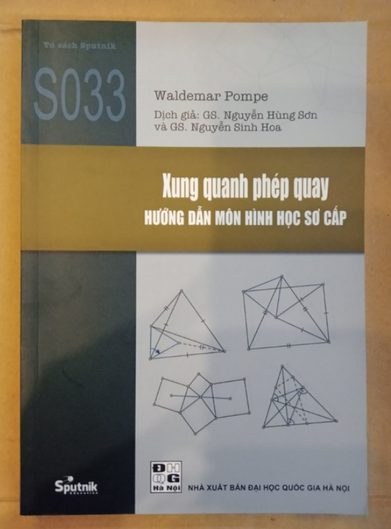 Sách - Xung quanh phép quay - Hướng dẫn môn hình học sơ cấp 9 (bản mới nhất)