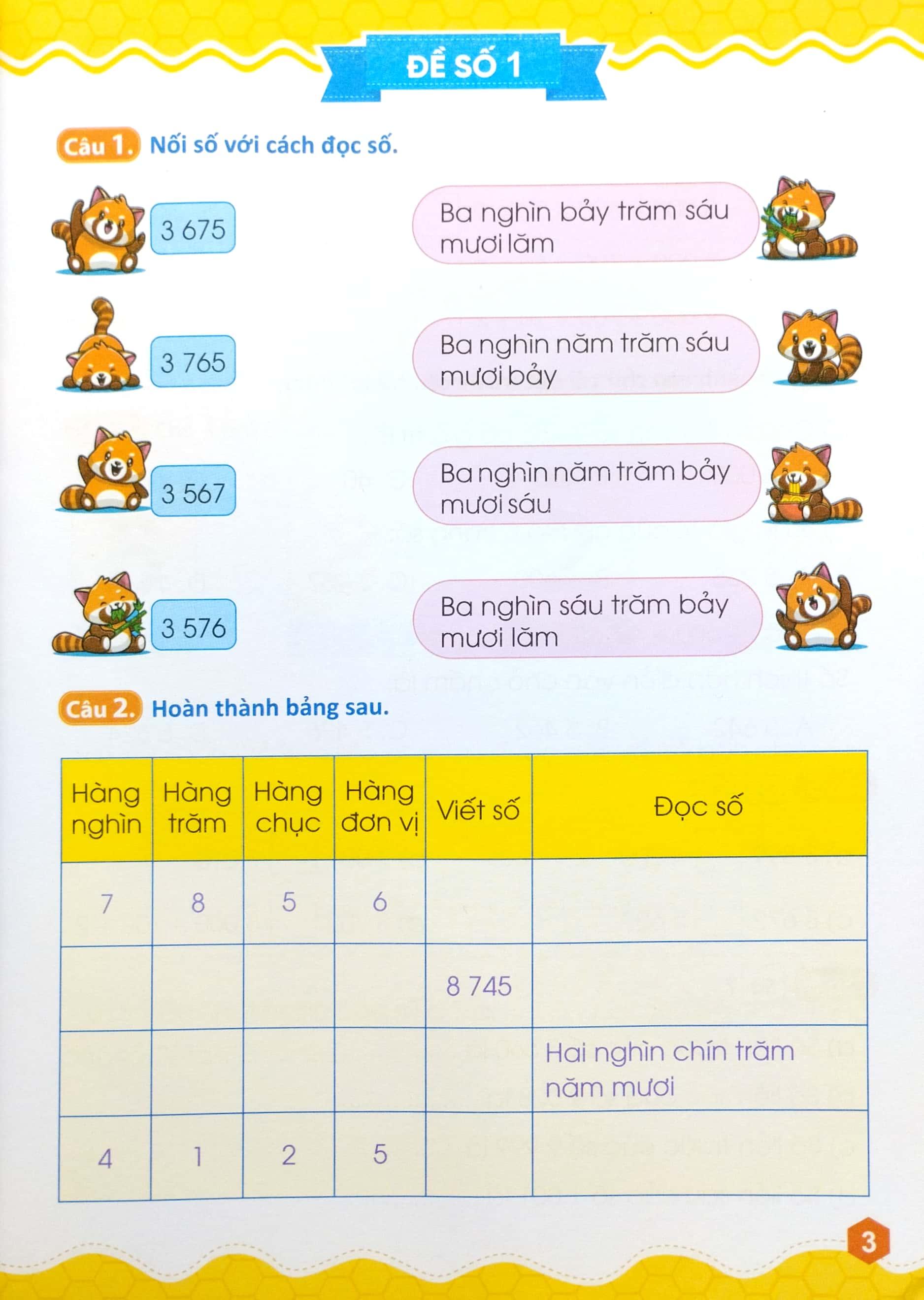 45 Đề Ôn Luyện Và Kiểm Tra Toán 3 - Tập 2 (Biên Soạn Theo Chương Trình Giao Dục Phổ Thông Mới)