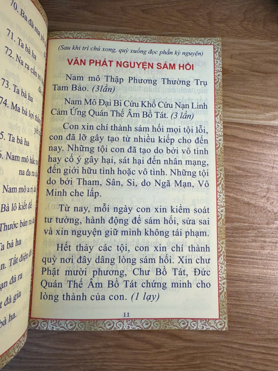 Sách - Nghi Thức Hành Trì Sám Hối 35 Vị Phât