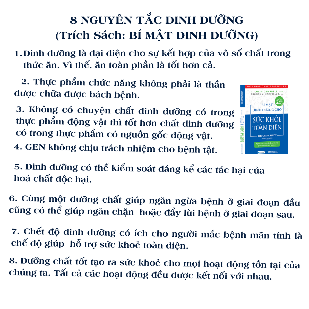 Combo sách dinh dưỡng hiện đại: Liệu trình dinh dưỡng + Ăn lành sống mạnh (Tái bản)