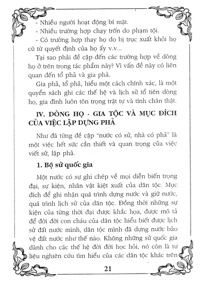 Cách Dựng Gia Phả Tổ Phả (Tái Bản)