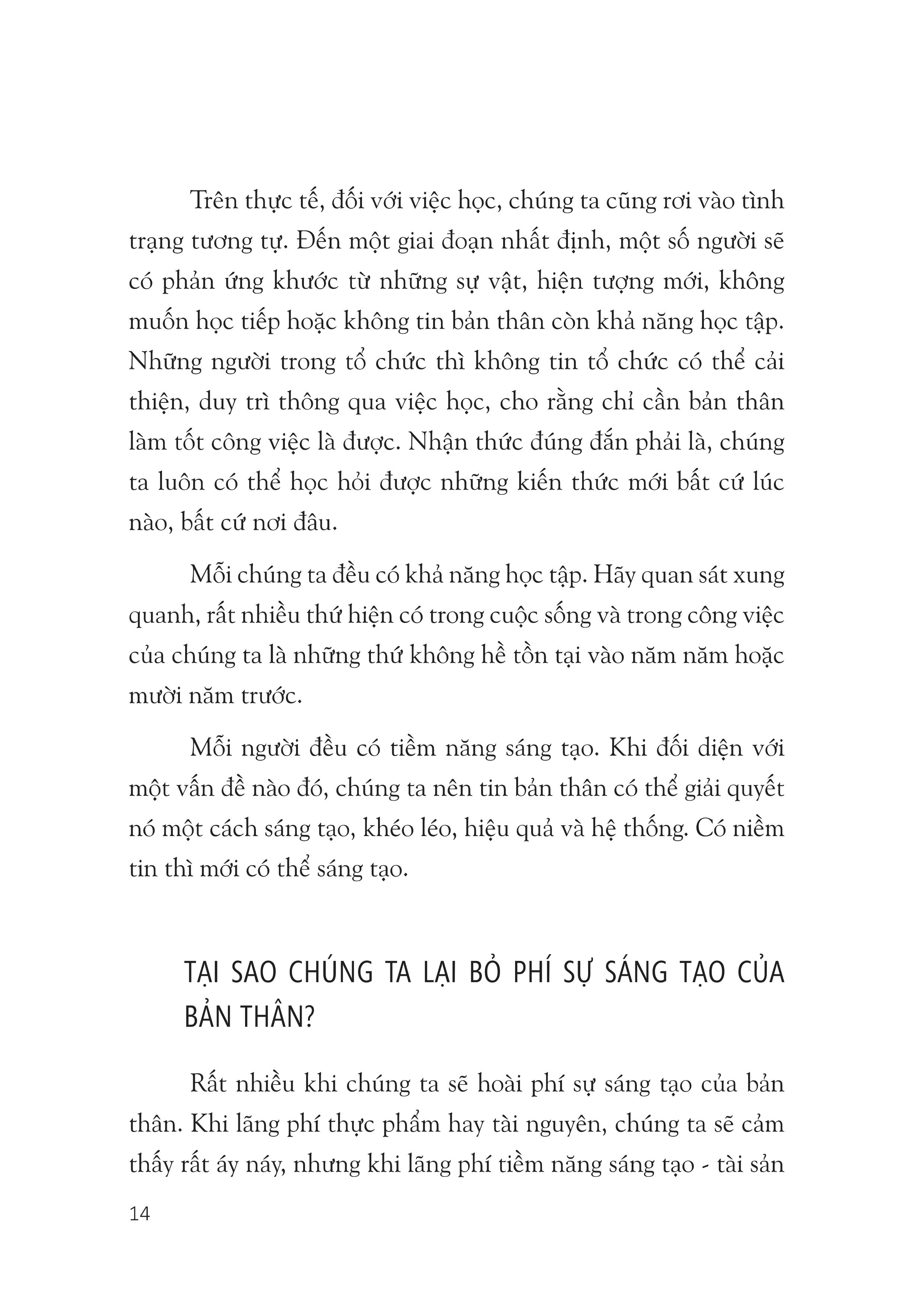 Sách: Sáng Tạo - Phương Thức Làm Việc Và Sinh Tồn trong Tương Lai