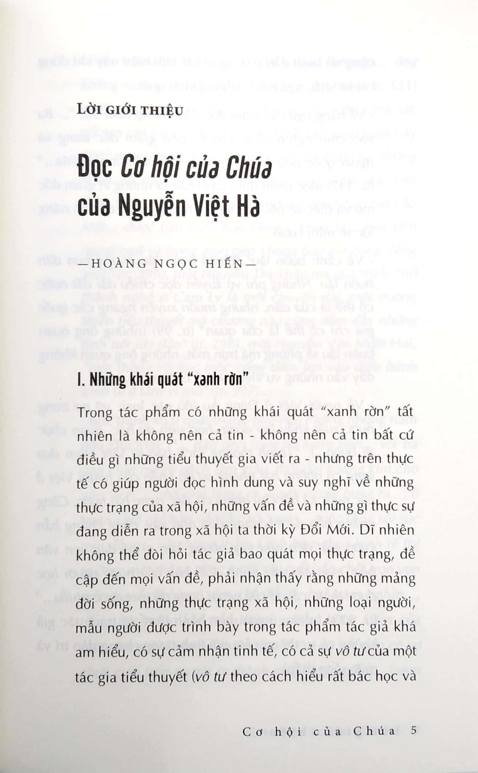 Cơ Hội Của Chúa - Bản Đặc Biệt - Nguyễn Việt Hà