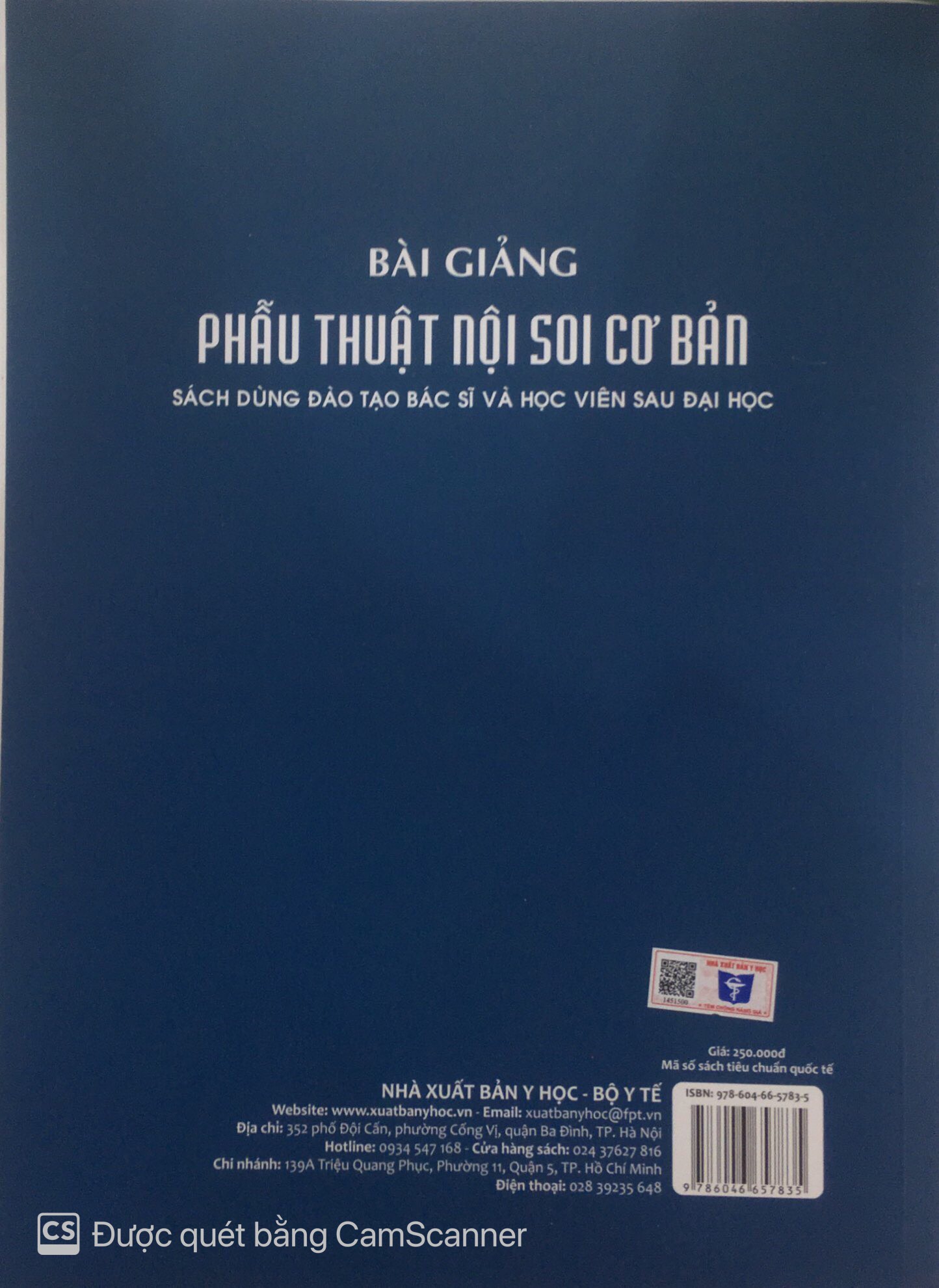Benito - Sách - Bài giảng phẫu thuật nội soi cơ bản - NXB Y học