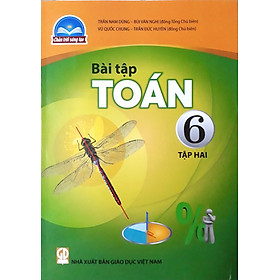 Sách Bài Tập Toán 6- tập hai- Chân Trời Sáng Tạo (Kèm Nilon bọc Sách)